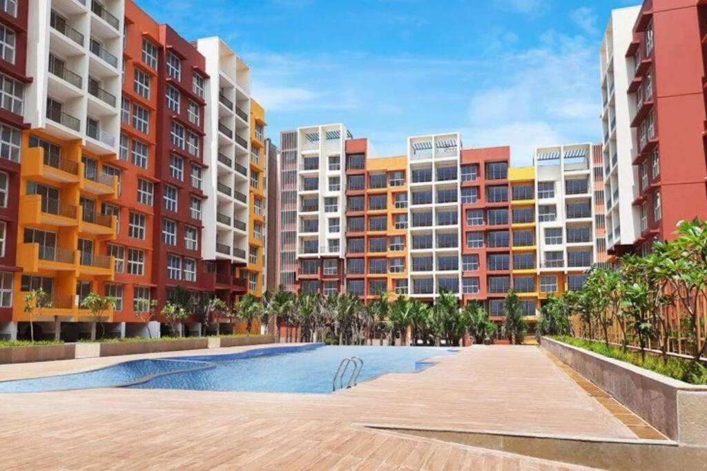 Lovely 2-Bedroom Sea View Serviced Apartment Dabolim Goa Exteriér fotografie